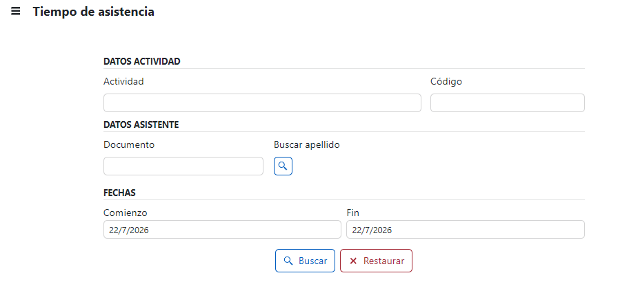 Filtro de búsqueda
